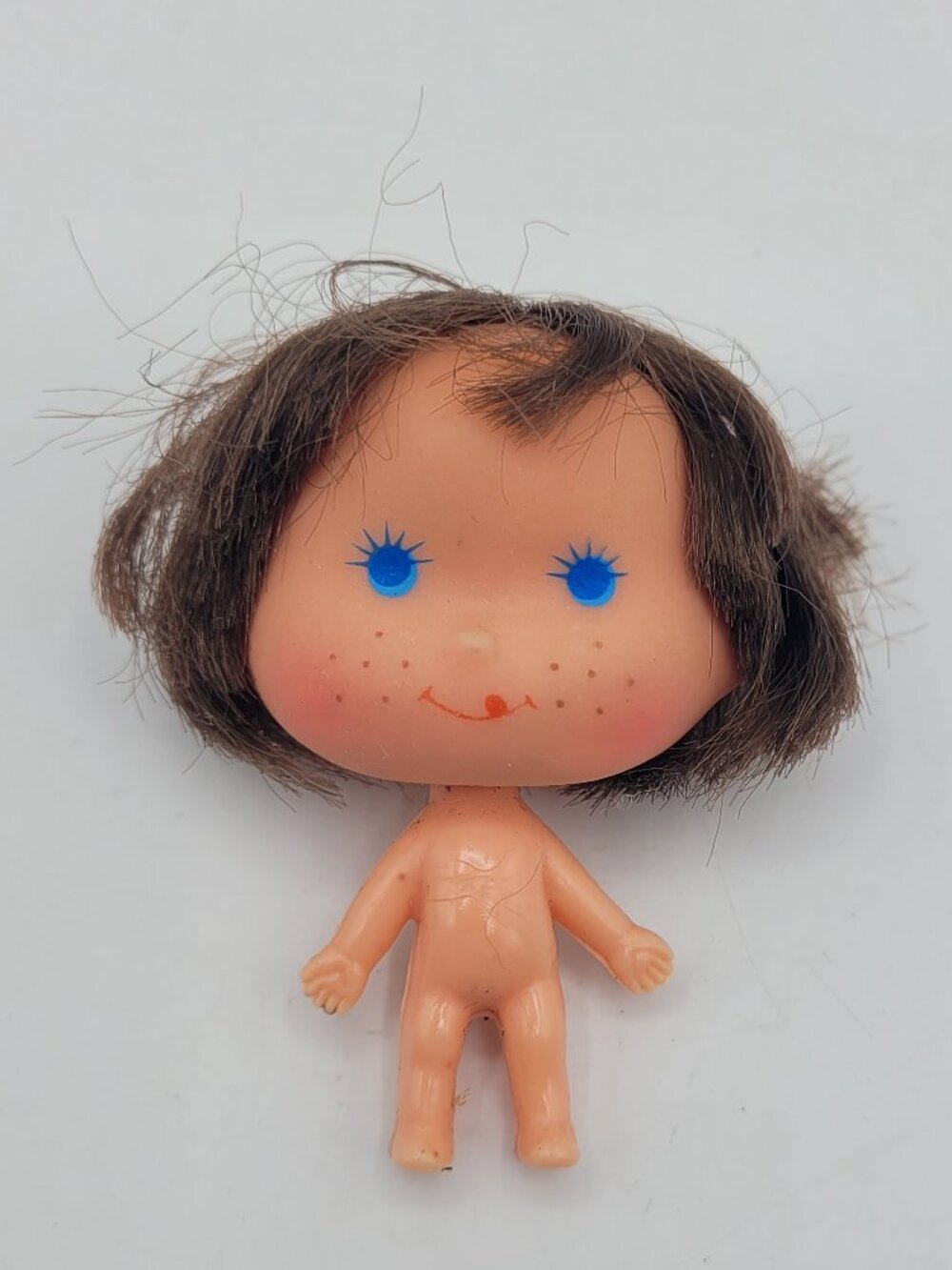 1981 Liddle Kiddle Clone Doll with Big Head Freckles 1980s Toys Retro